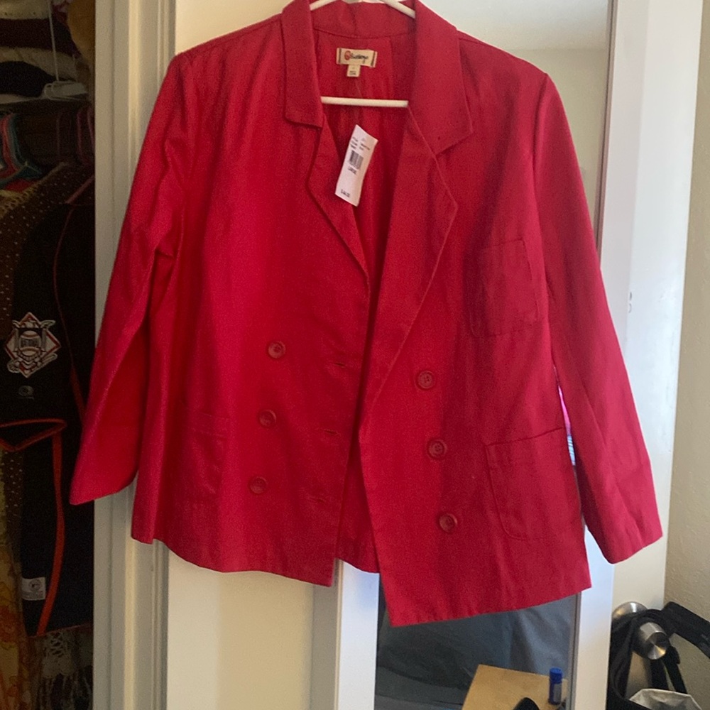 NWT pink blazer
